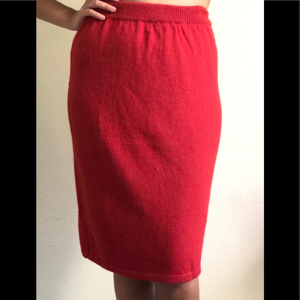 100% Alpaca Wool Skirt. HandMade in Peru.